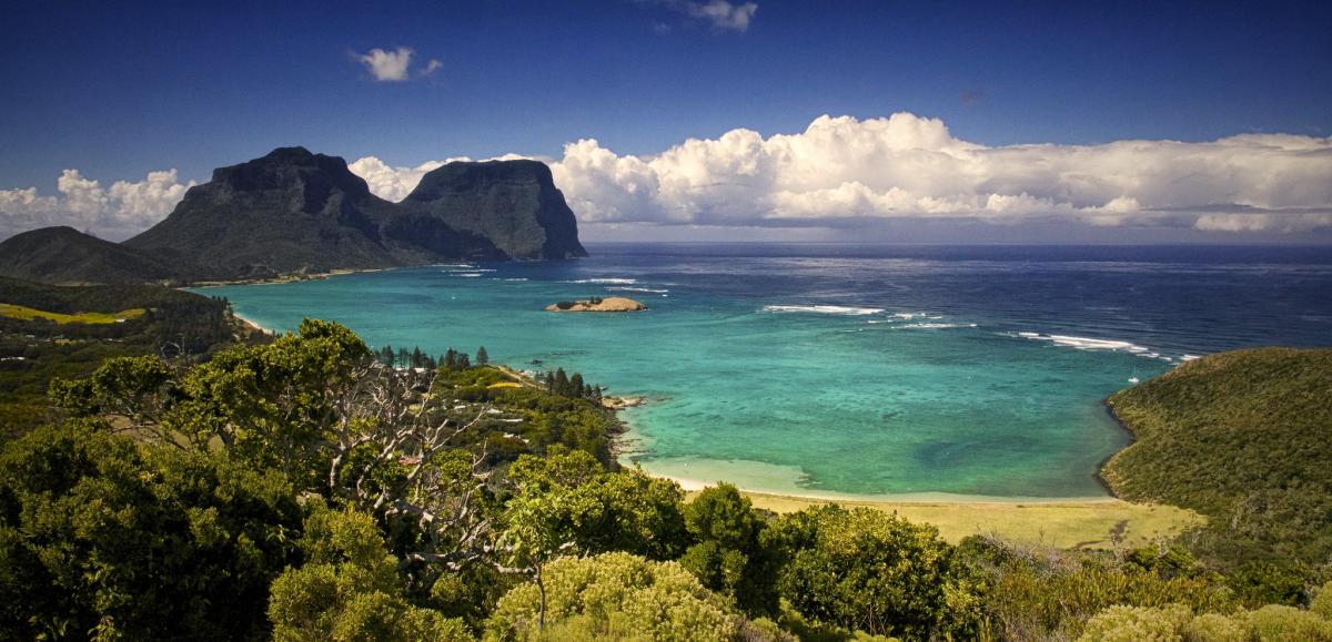VK9LAA Lugar de atracciones turísticas de la isla de Lord Howe