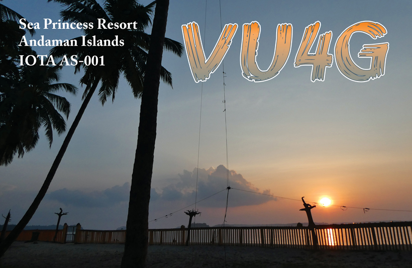 VU4G Andaman Islands QSL VU4G Andaman Islands QSL