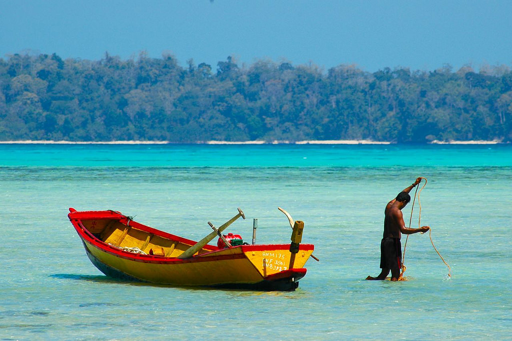 VU4G Fisherman, Andaman Islands. Tourist attractions spot VU4G Fisherman, Andaman Islands. Tourist attractions spot