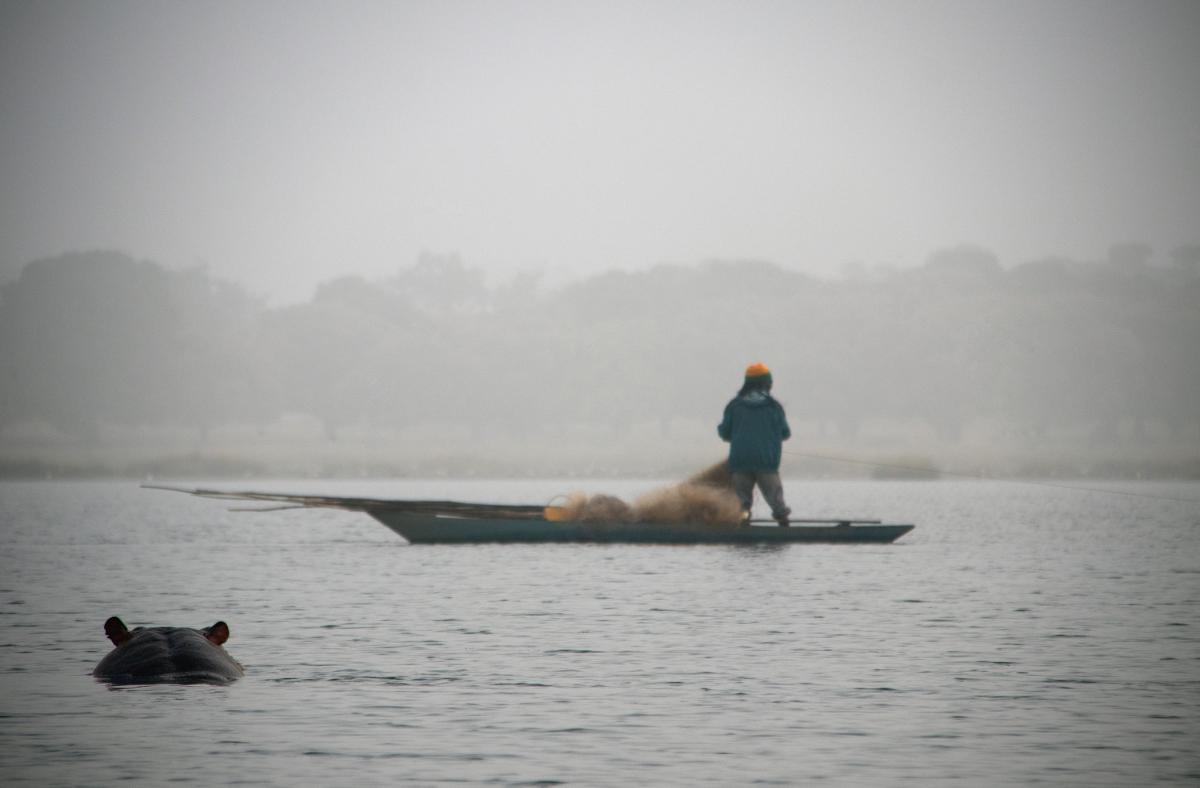 XT2SZZ Lake Tengrela, Burkina Faso. Tourist attractions spot XT2SZZ Lake Tengrela, Burkina Faso. Tourist attractions spot