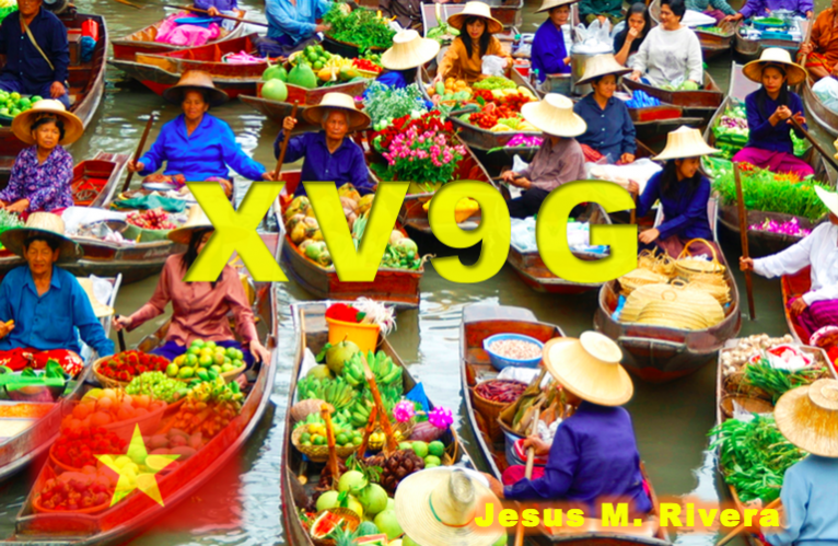 XV9G Вьетнам QSL XV9G Вьетнам QSL