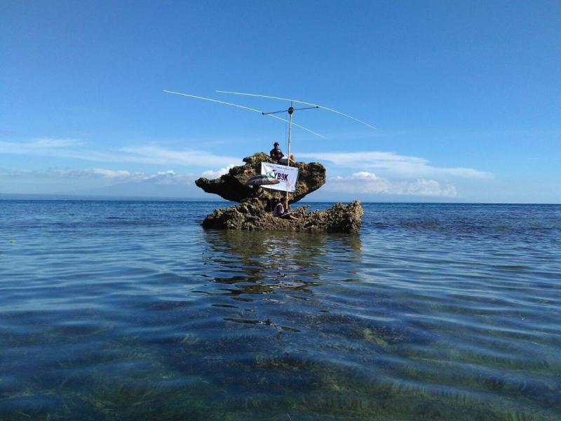 Остров Ломбок YB9K Фото 5 установка антенны Остров Ломбок YB9K Фото 5 установка антенны