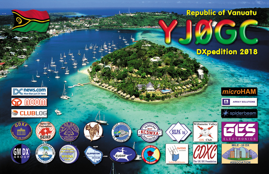 YJ0GC Vanuatu QSL 2018