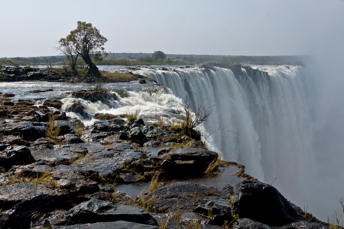 Замбия - Замбези - Ливингстон - Водопад Виктория