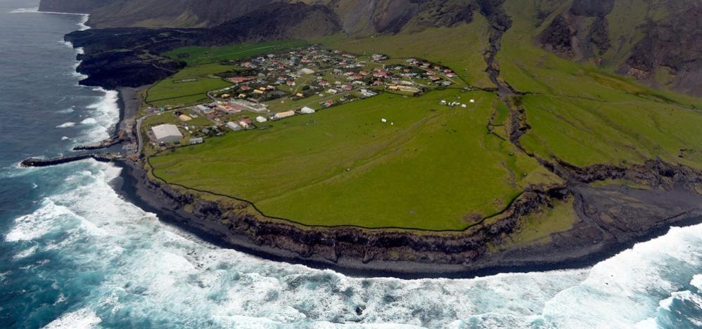 ZD9BV Isla Tristán da Cunha Lugar de interés turístico